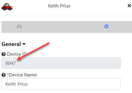 Finding your device's ID